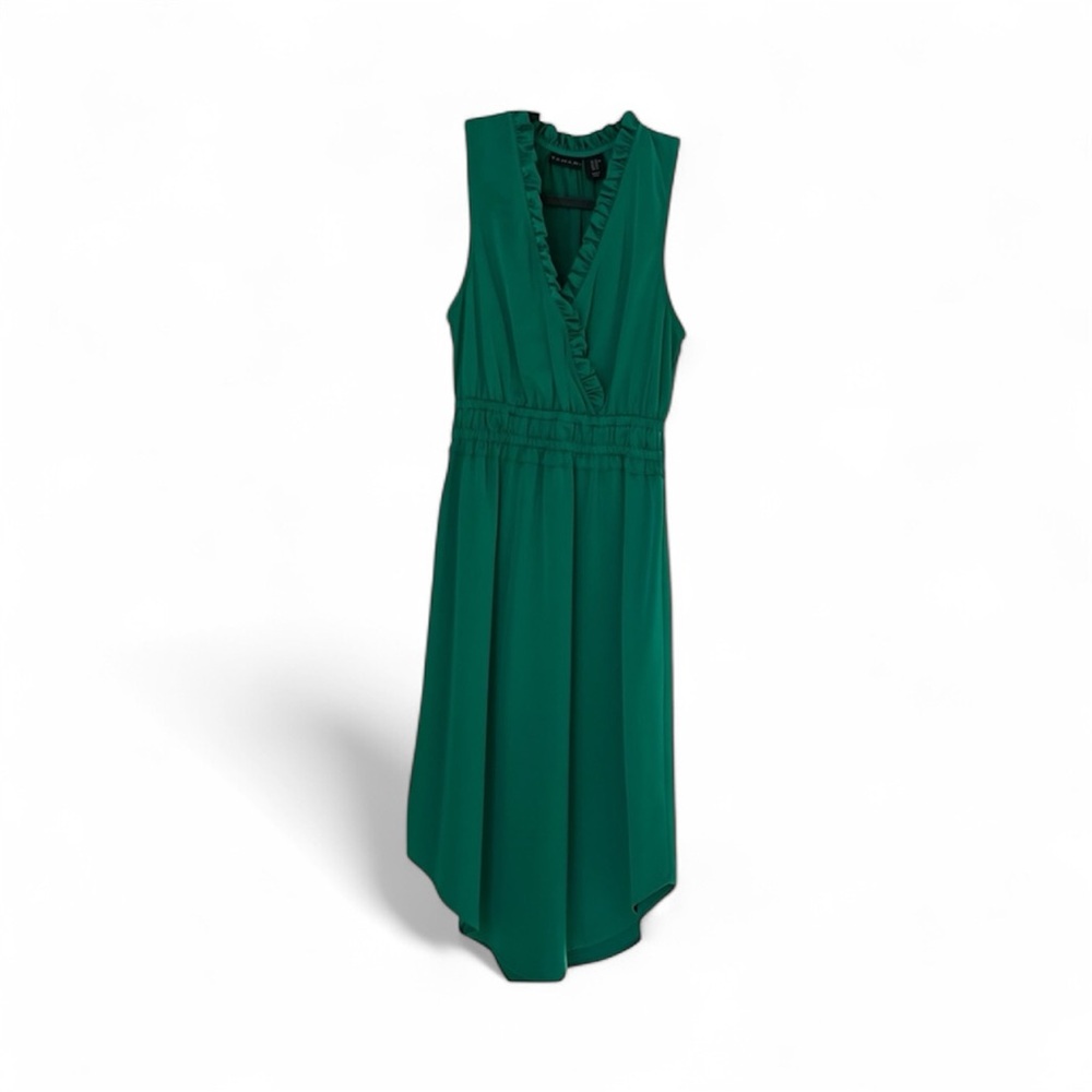 Tahari XS emerald green dress